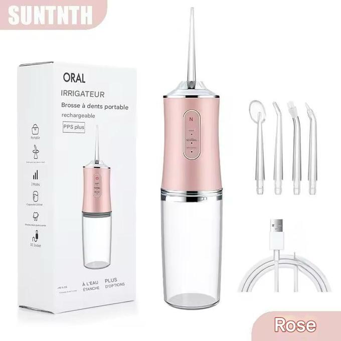 Nettoyeur Dentaire à Eau – 3 Modes & 4 Jets 🦷- 50% Reduction !