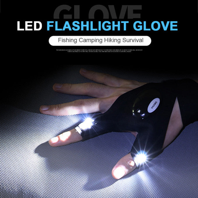 Gants avec LED